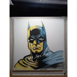 Batman Portrait - processus de création