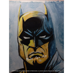 Batman Portrait - processus de création