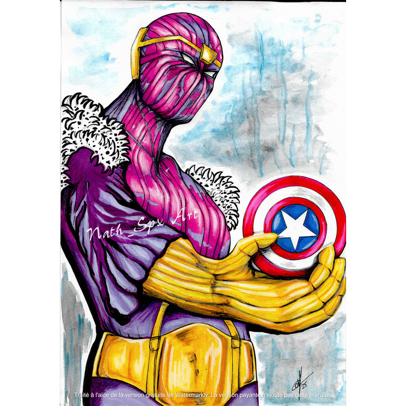 Baron Zemo Original Art