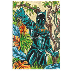 In the Jungle Original Art