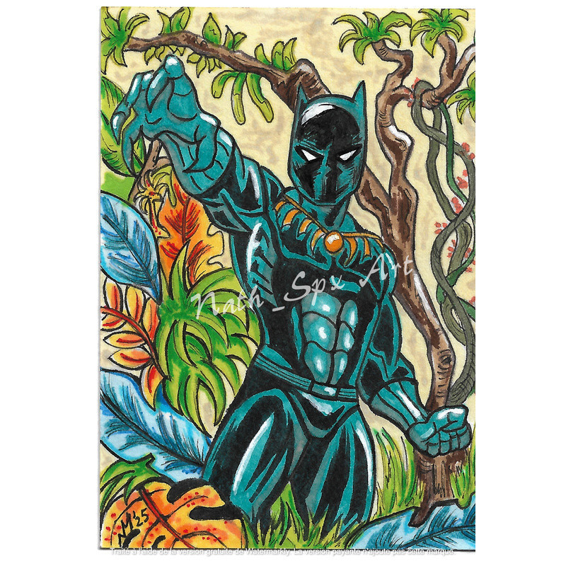 In the Jungle Original Art