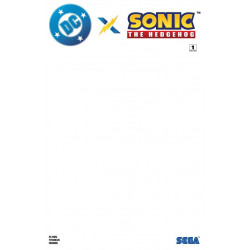 DC X SONIC THE HEDGEHOG Blank Cover