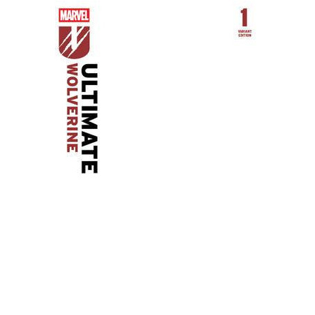 ULTIMATE WOLVERINE #1 Blank Cover
