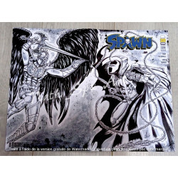 Spawn 329 Sketch Cover / Blank Variant with Original Art