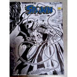 Spawn 329 Sketch Cover / Blank Variant with Original Art